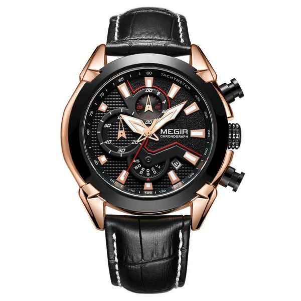 wristwatches megir 2065 fashion luxury leather quartz chronograph watches men wrist waterproof casual business, Slivery;brown
wristwatches megir 2065 fashion luxury leather quartz chronograph watches men wrist waterproof casual business, Slivery;brown