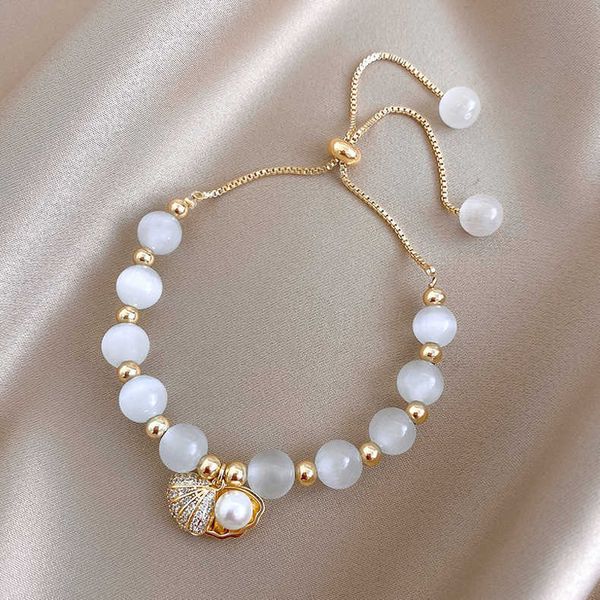 cat's eye stone shell student bracelet net red lovely girlfriends bracelet jewelry women's niche design hand jewelry, Golden;silver
cat's eye stone shell student bracelet net red lovely girlfriends bracelet jewelry women's niche design hand jewelry, Golden;silver