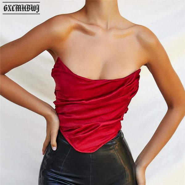 gxcmhbwj pleated back zipper navel exposed women corset underwear crop streetwear off shoulder ladies backless bustier bra bustiers & c, Black;white
gxcmhbwj pleated back zipper navel exposed women corset underwear crop streetwear off shoulder ladies backless bustier bra bustiers & c, Black;white