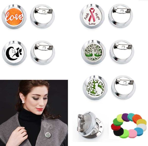 pins, brooches tree of life 20mm stainless steel brooch locket essential oil perfume for women man 10pads gift, Gray
pins, brooches tree of life 20mm stainless steel brooch locket essential oil perfume for women man 10pads gift, Gray