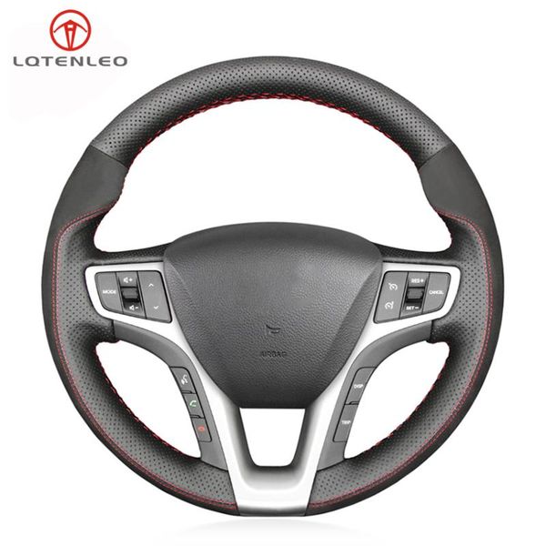black genuine leather suede car steering wheel cover for i40 2011 2012 2013 2014 2021 covers
black genuine leather suede car steering wheel cover for i40 2011 2012 2013 2014 2021 covers