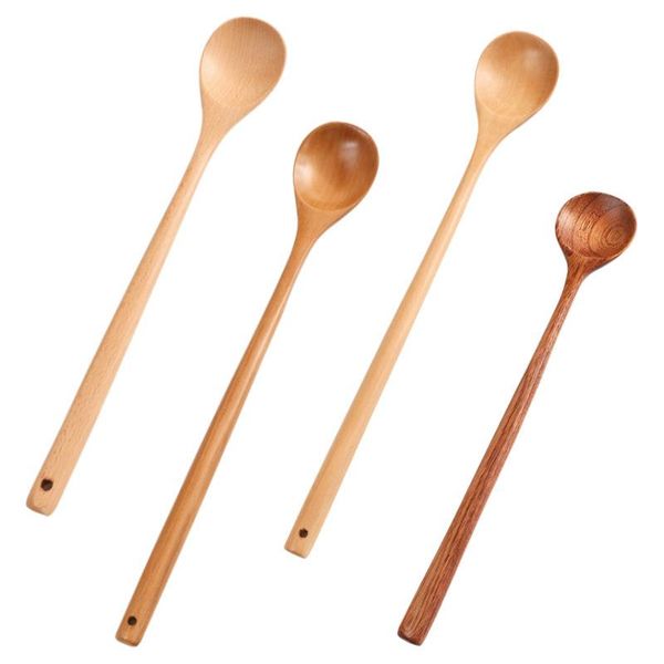 spoons japanese-style long handle wooden spoon coffee stirring rod tea dessert honey mixing soup tableware kitchen supplies
spoons japanese-style long handle wooden spoon coffee stirring rod tea dessert honey mixing soup tableware kitchen supplies