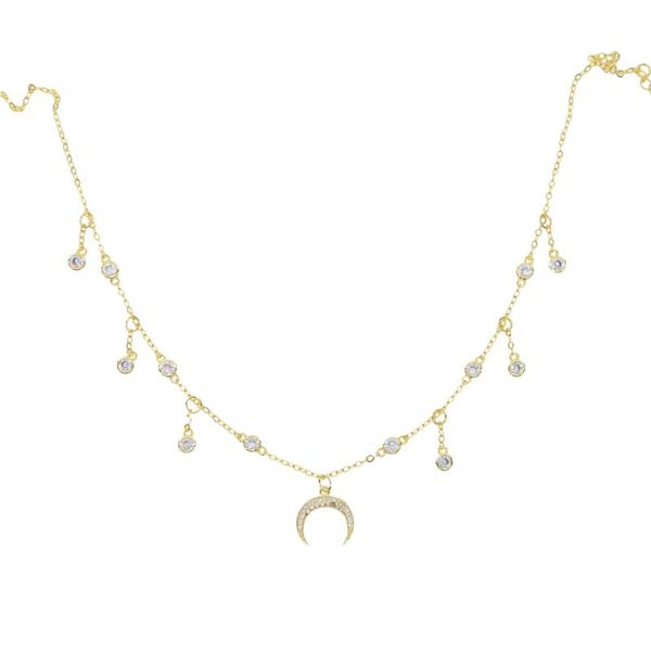 chains gold silver color vermeil horn charm pendant necklaces paved round tassels cz delicate fashion girl women sweet lovely jewelry
chains gold silver color vermeil horn charm pendant necklaces paved round tassels cz delicate fashion girl women sweet lovely jewelry