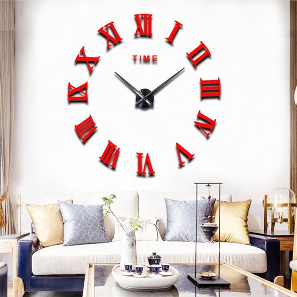 wall clock modern design home decor large roman mirror fashion quartz clocks living room diy sticker watch
wall clock modern design home decor large roman mirror fashion quartz clocks living room diy sticker watch