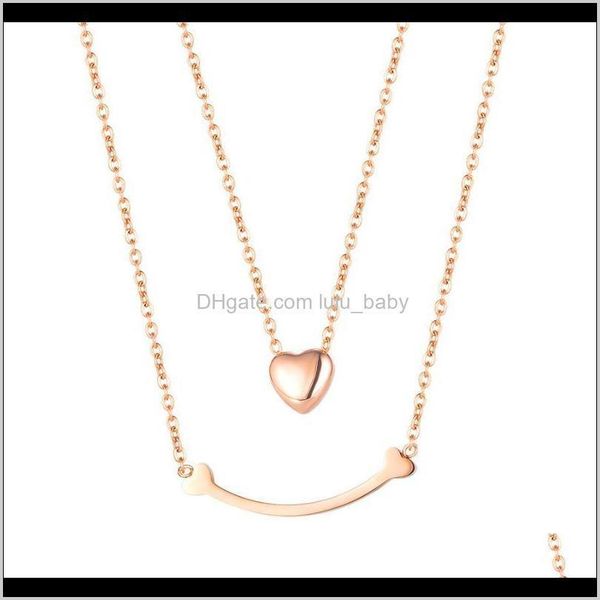 necklaces & pendants jewelry drop delivery 2021 multiple layer elegant titanium steel necklace for woman classical heart-shaped collarbone c, Golden;silver
necklaces & pendants jewelry drop delivery 2021 multiple layer elegant titanium steel necklace for woman classical heart-shaped collarbone c, Golden;silver