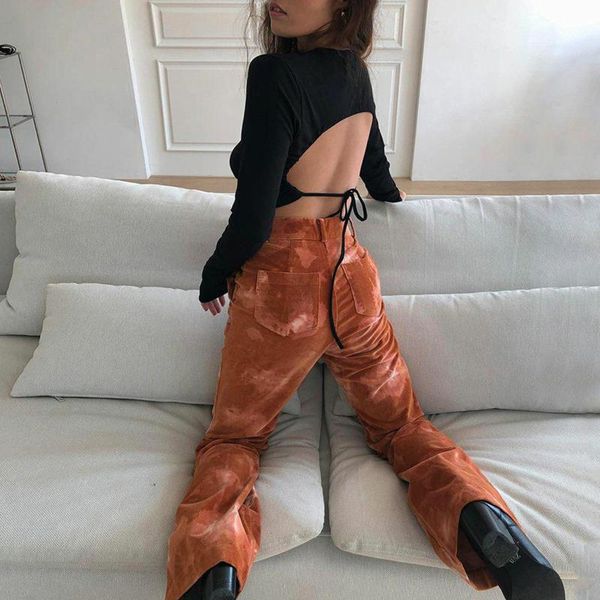women's pants & capris 2021 tie dye print loose women summer high waist oversized wide leg vintage trousers casual fashion, Black;white
women's pants & capris 2021 tie dye print loose women summer high waist oversized wide leg vintage trousers casual fashion, Black;white