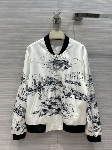 women's jackets baseball jacket for women autumn 2021 3d cut stand collar long sleeve hand-painted coat, Black;brown
women's jackets baseball jacket for women autumn 2021 3d cut stand collar long sleeve hand-painted coat, Black;brown