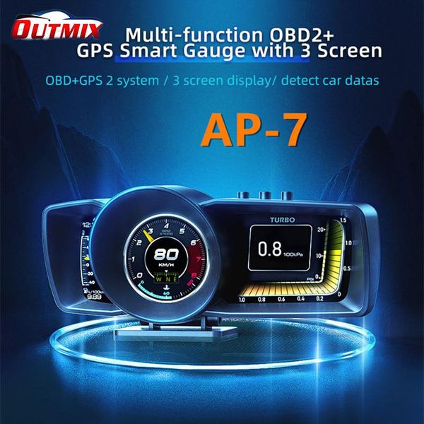 car video ap-7 hud multi-function dashboard head up display obd2+gps smart speedometer auto gauge alarm system turbo
car video ap-7 hud multi-function dashboard head up display obd2+gps smart speedometer auto gauge alarm system turbo
