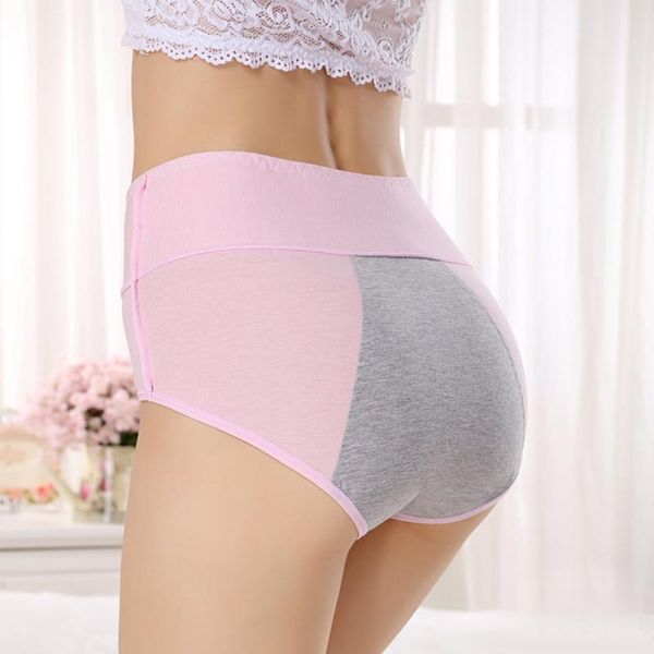 women's panties plus size high waist soft ladies breifs women underwear breathable solid color large physiological pants, Black;pink
women's panties plus size high waist soft ladies breifs women underwear breathable solid color large physiological pants, Black;pink