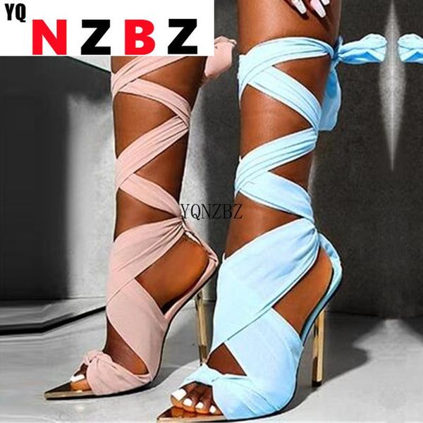 sandals yqnzbz2021 women's shoes cross strap lace high heels summer ankle party dress size 35-42, Black
sandals yqnzbz2021 women's shoes cross strap lace high heels summer ankle party dress size 35-42, Black