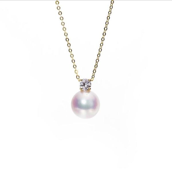promotion 9mm natural color freshwater pearl zircon s925 chain round pendant necklace necklaces, Silver
promotion 9mm natural color freshwater pearl zircon s925 chain round pendant necklace necklaces, Silver
