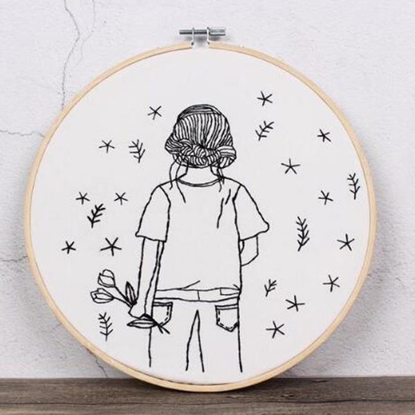 embroidery girls handmade needlework for beginner cross stitch kit ribbon painting no hoop home decoration other arts and crafts
embroidery girls handmade needlework for beginner cross stitch kit ribbon painting no hoop home decoration other arts and crafts