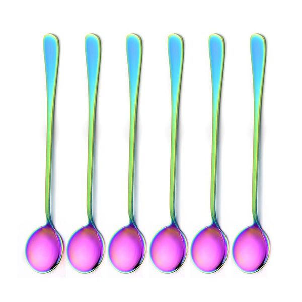 spoons 12pcs stainless steel spoon,dessert/ice cream/coffee rainbow spoon,stirring teaspoons,coffee spoon flatware
spoons 12pcs stainless steel spoon,dessert/ice cream/coffee rainbow spoon,stirring teaspoons,coffee spoon flatware
