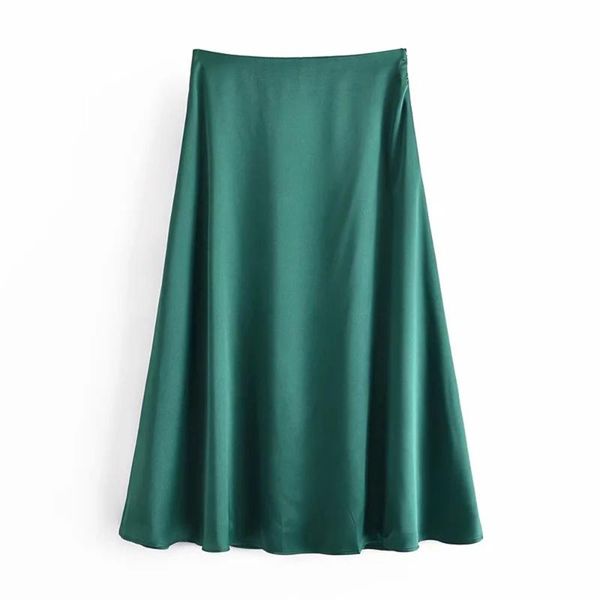solid green satin skirt women high waisted summer long 2021 elegant ladies office skirts midi, Black
solid green satin skirt women high waisted summer long 2021 elegant ladies office skirts midi, Black