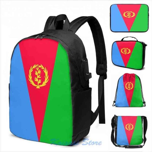 funny graphic print eritrea flag banner usb charge backpack men school bags women bag travel laptop
funny graphic print eritrea flag banner usb charge backpack men school bags women bag travel laptop