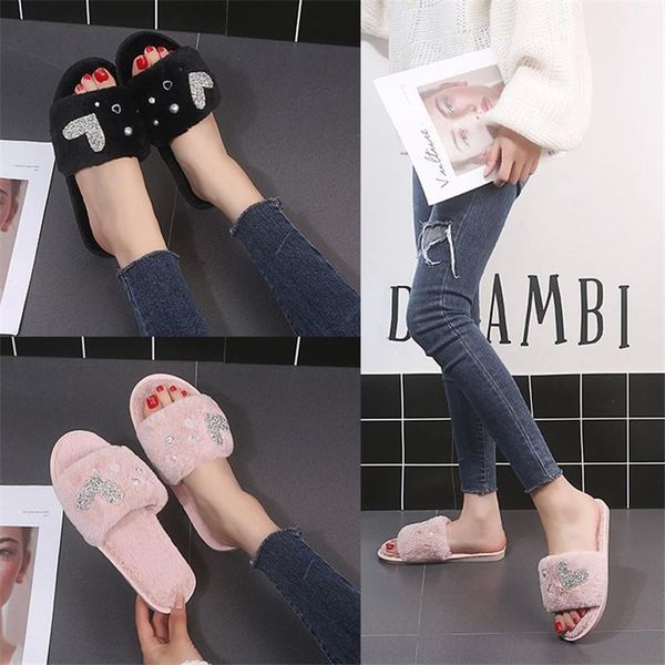 slippers winter women's solid colors warm non-slip floor home indoor shoes ladies plush slipper, Black
slippers winter women's solid colors warm non-slip floor home indoor shoes ladies plush slipper, Black