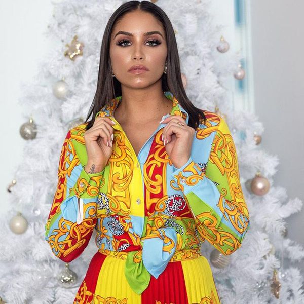 ethnic clothing plus size print robe femme african pleated dresses for women long sleeve party dress fashion summer autumn female vestidos, Red 
ethnic clothing plus size print robe femme african pleated dresses for women long sleeve party dress fashion summer autumn female vestidos, Red