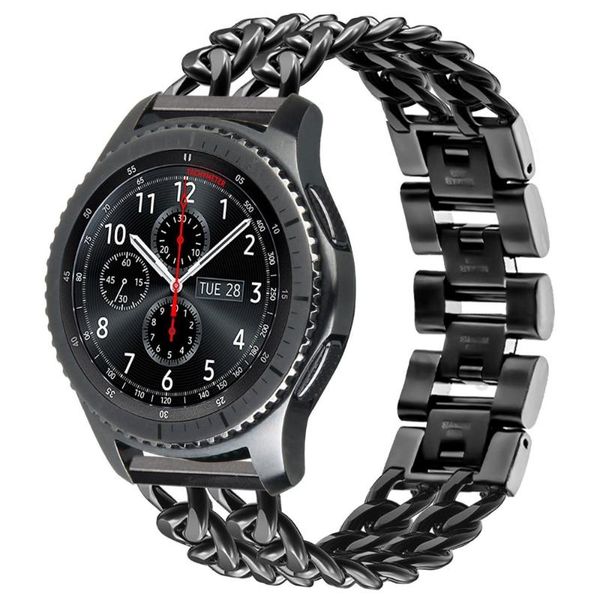 watch bands strap for samsung gear s3/galaxy 3 45mm/46mm 22mm band replacement denim steel bracelet huawei gt 2 1 46mm, Black;brown
watch bands strap for samsung gear s3/galaxy 3 45mm/46mm 22mm band replacement denim steel bracelet huawei gt 2 1 46mm, Black;brown