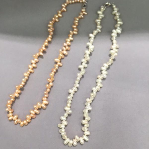 chokers natural fresh water pearl choker necklace dance casual fashion jewelry for women & girl color 42cm, Golden;silver
chokers natural fresh water pearl choker necklace dance casual fashion jewelry for women & girl color 42cm, Golden;silver