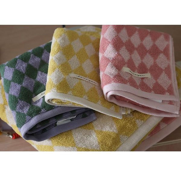 towel vintage diamond plaid cotton soft absorbent bath towels for adults kids face hair drying bathroom beach
towel vintage diamond plaid cotton soft absorbent bath towels for adults kids face hair drying bathroom beach