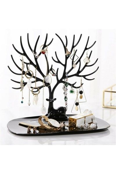 jewelry pouches, bags deer design organizer black, Pink;blue 
jewelry pouches, bags deer design organizer black, Pink;blue