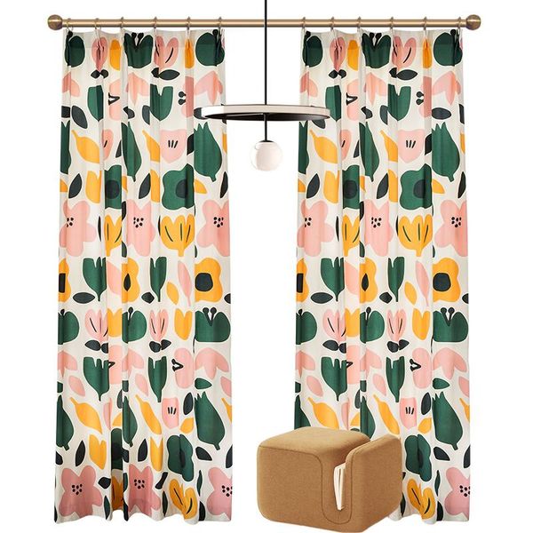 nordic curtians for living room bedroom floral leaves printed curtain thick drapes insulating blinds window treatment decor &
nordic curtians for living room bedroom floral leaves printed curtain thick drapes insulating blinds window treatment decor &