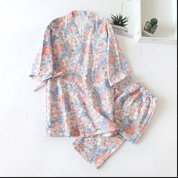 pajamas suit thin 100% women sleepwear cotton flower japanese pijama kimono spring pyjamas loungewear home clothes night, Black;red
pajamas suit thin 100% women sleepwear cotton flower japanese pijama kimono spring pyjamas loungewear home clothes night, Black;red