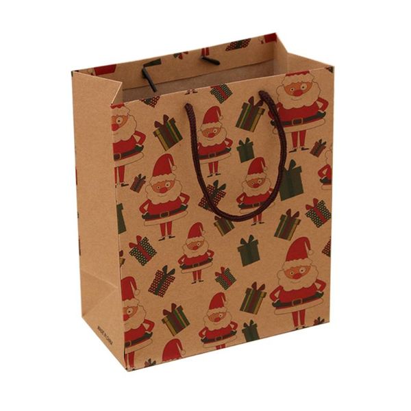 gift wrap 6pcs christmas bags santa sacks kraft paper bag kids party favors box decorations for home year o22
gift wrap 6pcs christmas bags santa sacks kraft paper bag kids party favors box decorations for home year o22