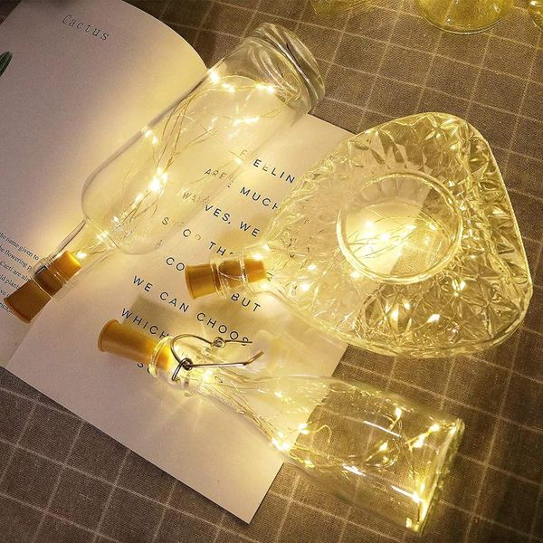 strings 15 led cork shaped wine bottle lights copper wire string for bar wedding party christmas holiday decoration lamp
strings 15 led cork shaped wine bottle lights copper wire string for bar wedding party christmas holiday decoration lamp