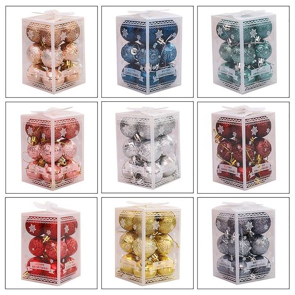 party decoration shatterproof christmas tree clear ball ornaments 9 colors for gift optional high-quality wedding pendants
party decoration shatterproof christmas tree clear ball ornaments 9 colors for gift optional high-quality wedding pendants
