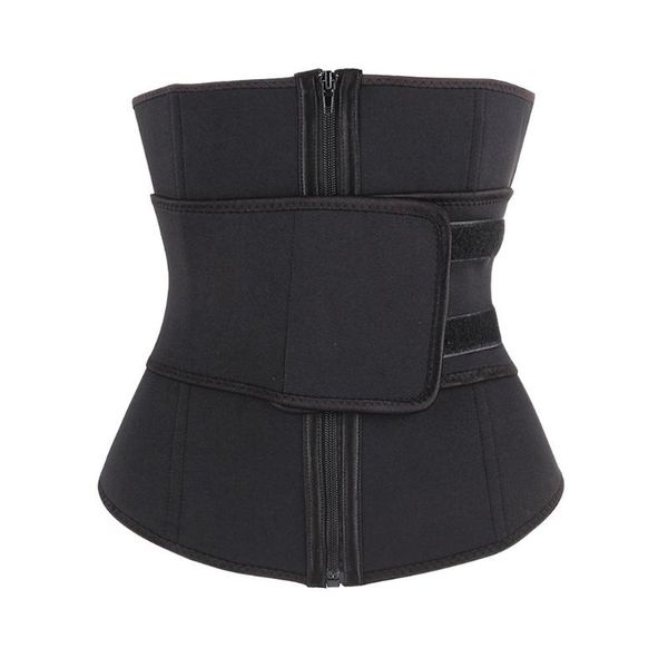 women's body shaping vest waist trainer neoprene push high strength corset abdomen tight support, Black;gray
women's body shaping vest waist trainer neoprene push high strength corset abdomen tight support, Black;gray