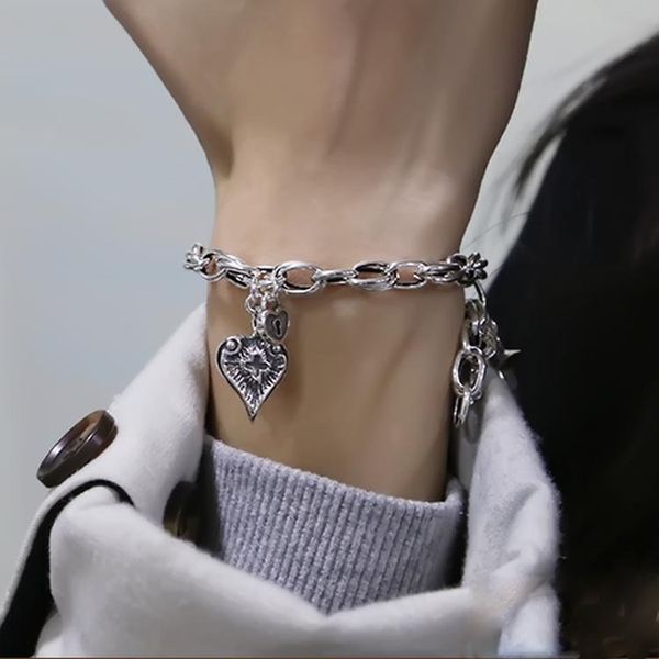 party favor chrome/hearts bracelet cross thai silver bracelet for men and women korea east gate fashion personality love
party favor chrome/hearts bracelet cross thai silver bracelet for men and women korea east gate fashion personality love