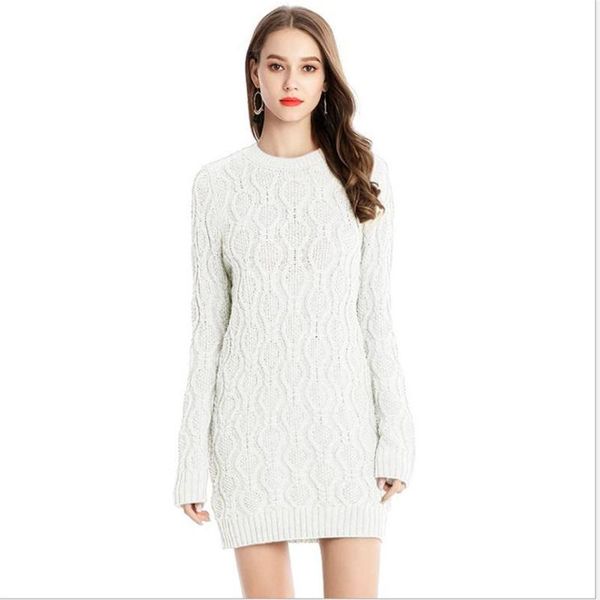 casual dresses long sleeve autumn winter women dress knitted plus size3xl pullovers2021 o-neck loose female bottom mini q567, Black;gray
casual dresses long sleeve autumn winter women dress knitted plus size3xl pullovers2021 o-neck loose female bottom mini q567, Black;gray