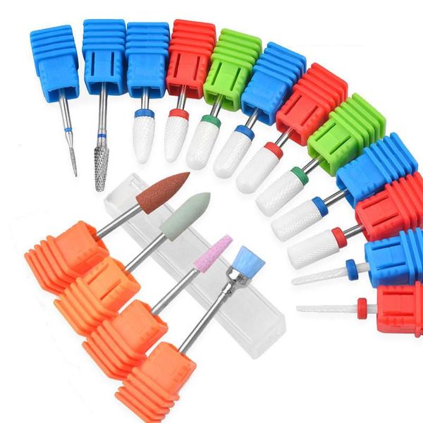 nail art equipment 5/6pcs mix drill bit ceramic carbide milling cutter for manicure rotary burr electric machine accessories files brush, Silver
nail art equipment 5/6pcs mix drill bit ceramic carbide milling cutter for manicure rotary burr electric machine accessories files brush, Silver
