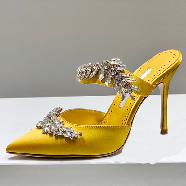 satin stiletto heeled womens sandals crystal buckle ear of wheat embellished shoes pointy large size slippers luxury designers dinner party, Black
satin stiletto heeled womens sandals crystal buckle ear of wheat embellished shoes pointy large size slippers luxury designers dinner party, Black