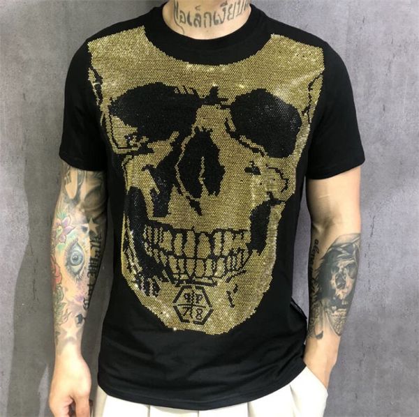 quality german tide brand skull head ironing short sleeve t-shirt 2021 spring summer men's casual round neck top, White;black
quality german tide brand skull head ironing short sleeve t-shirt 2021 spring summer men's casual round neck top, White;black