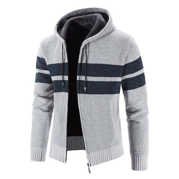 men's jackets sweater jacket men mens coat hooded korean casual plush thickened knitted zipper warm 2021, Black;brown
men's jackets sweater jacket men mens coat hooded korean casual plush thickened knitted zipper warm 2021, Black;brown