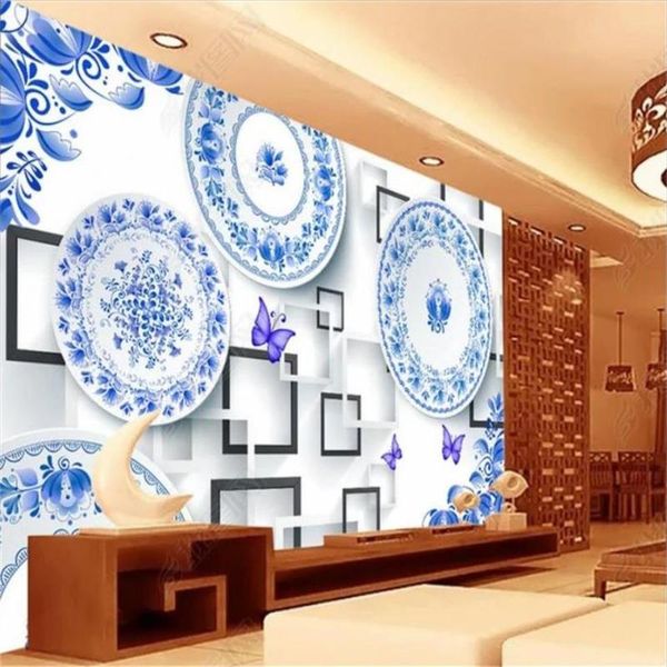 custom size 3d po wallpaper mural living room blue and white porcelain butterfly picture tv backdrop for wall wallpapers
custom size 3d po wallpaper mural living room blue and white porcelain butterfly picture tv backdrop for wall wallpapers