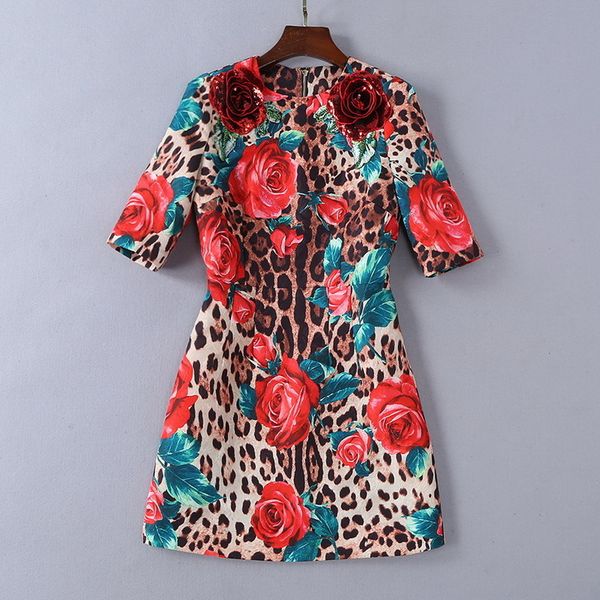 casual dresses sequins mini flower 2021 spring summer leopard short sleeves women's fashion as g028 party, Black;gray
casual dresses sequins mini flower 2021 spring summer leopard short sleeves women's fashion as g028 party, Black;gray