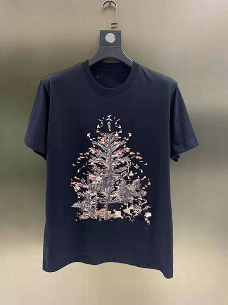 t shirt stylish and generous short-sleeved money tree logo bottom filled with gift boxes, White;black
t shirt stylish and generous short-sleeved money tree logo bottom filled with gift boxes, White;black