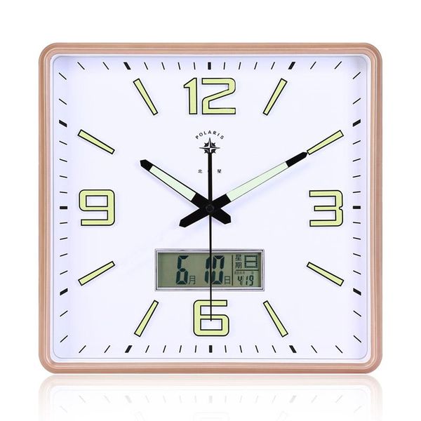 wall clocks modern silent clock living room kitchen square creative calendar luminous watches home decor horloge murale gift fz608
wall clocks modern silent clock living room kitchen square creative calendar luminous watches home decor horloge murale gift fz608