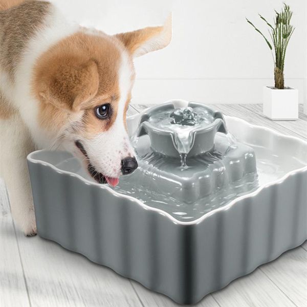 cat bowls & feeders 2.1l drinker for cats ceramic pet water drinking fountain auto circulating dogs basin supplies electric bowl
cat bowls & feeders 2.1l drinker for cats ceramic pet water drinking fountain auto circulating dogs basin supplies electric bowl