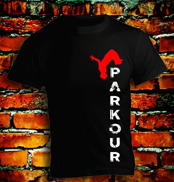 vertical parkour climbing running swinging jumping urban mens t shirt, White;black
vertical parkour climbing running swinging jumping urban mens t shirt, White;black