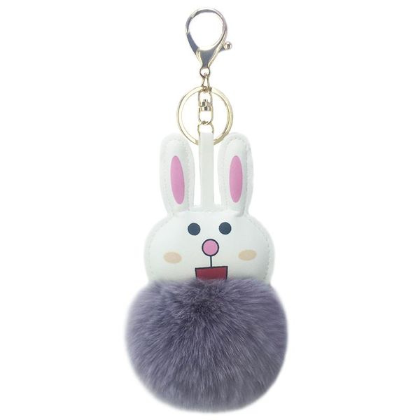 keychains pu artificial leather lovely long ear hair ball keyboard hanging parts mao lady bag car key gift, Silver
keychains pu artificial leather lovely long ear hair ball keyboard hanging parts mao lady bag car key gift, Silver