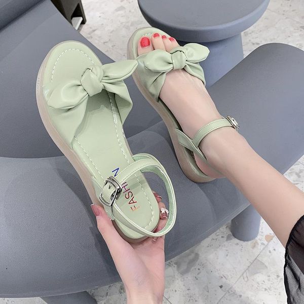 sandals ladies flat thick-soled breathable women's summer soft-soled shoes2021 style comfortable bow tie skirt women, Black
sandals ladies flat thick-soled breathable women's summer soft-soled shoes2021 style comfortable bow tie skirt women, Black
