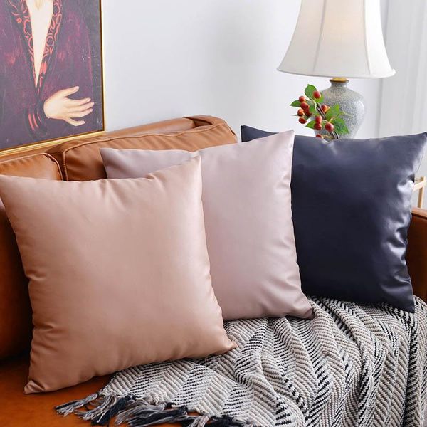 cushion/decorative pillow pu leather cushion cover boho patch work sofa throw covers grey case home decorative 30x50cm/40x40cm/50x50cm
cushion/decorative pillow pu leather cushion cover boho patch work sofa throw covers grey case home decorative 30x50cm/40x40cm/50x50cm