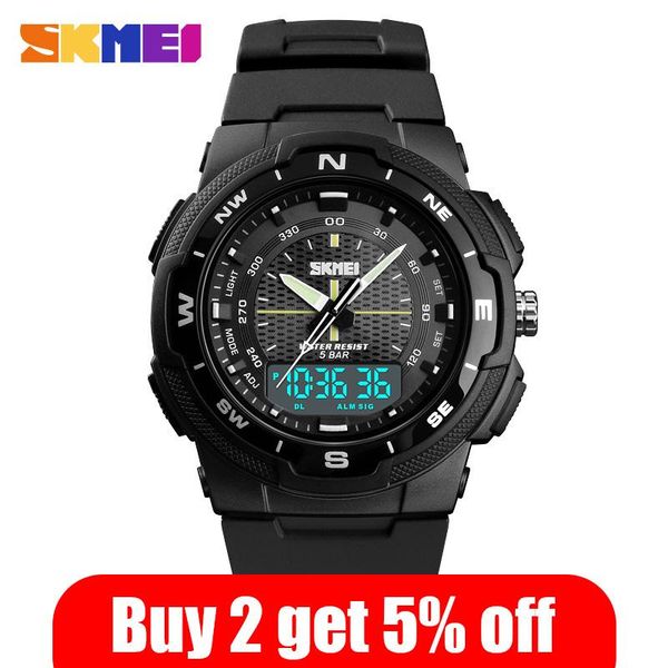 dual display sports watch men wristwatches japan quartz digital movement 3 time chronograph male clock relojes para hombre, Slivery;brown
dual display sports watch men wristwatches japan quartz digital movement 3 time chronograph male clock relojes para hombre, Slivery;brown