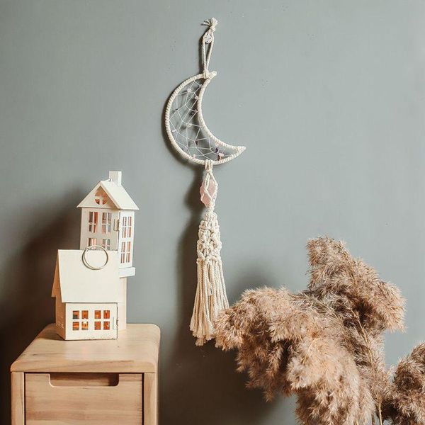 decorative objects & figurines modern wedding handmade decoration moon dream catcher wall hanging decor tapestry room home art ornament gift
decorative objects & figurines modern wedding handmade decoration moon dream catcher wall hanging decor tapestry room home art ornament gift