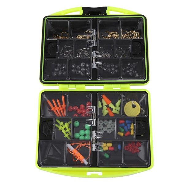 fishing accessories 184pcs rock tackle kit box rolling swivels hook sleeves soft beads tubes clip fishhook accessory
fishing accessories 184pcs rock tackle kit box rolling swivels hook sleeves soft beads tubes clip fishhook accessory