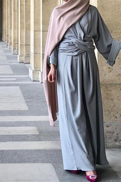 donsignet muslim dress woman abaya fashion middle east fake two-piece bandage multi wearing dubai robe turkey ethnic clothing, Red
donsignet muslim dress woman abaya fashion middle east fake two-piece bandage multi wearing dubai robe turkey ethnic clothing, Red